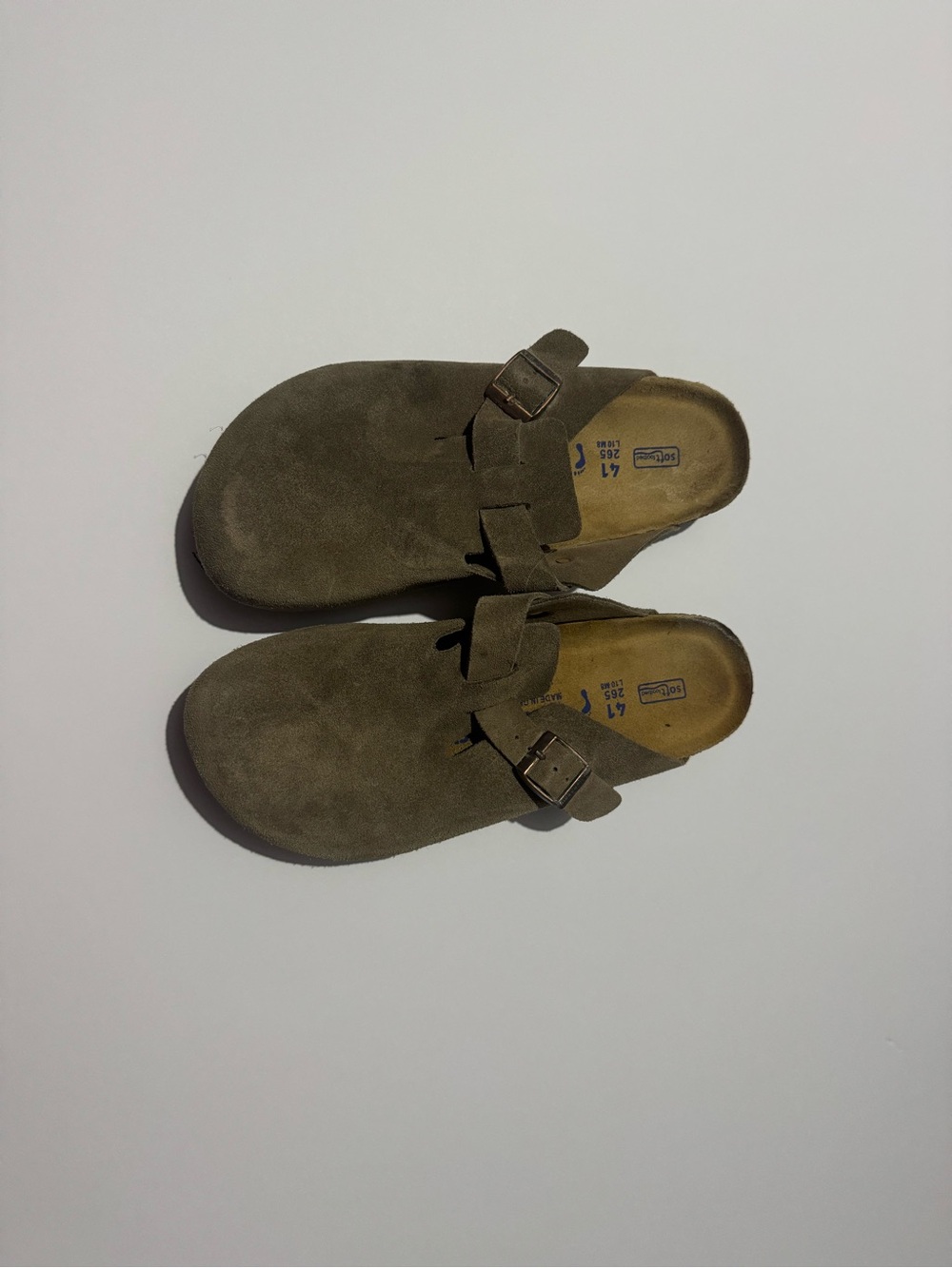 Birkenstock Boston Suede Clogs